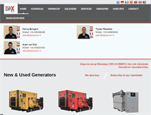 Tablet Screenshot of dpxpower.nl