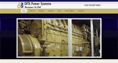 Desktop Screenshot of dpxpower.com